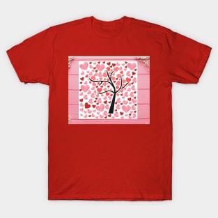 tree of hearts T-Shirt